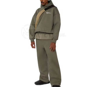 Survêtement Homme Oversize 2026 – Impression Logo Personnalisée – Tenue Confortable et Tendance – Survêtements Homme Oversize Tendance - Product Image 4