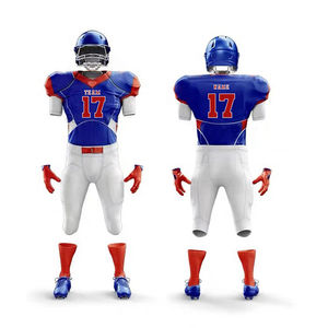 Vente en gros Uniforme américain sublimé et maillot de football maillot de football américain Uniformes maillot de football américain avec service OEM - Product Image 4