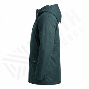 Nouvelle veste parka classique à capuche pour homme confortable 2025, parka personnalisable de qualité supérieure - Product Image 3