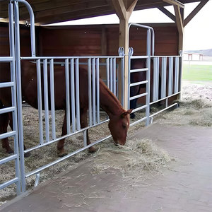 Paneles galvanizados de corral para caballos con valla eléctrica solar para granja ganadera Panel de caballos al por mayor - Product Image 4