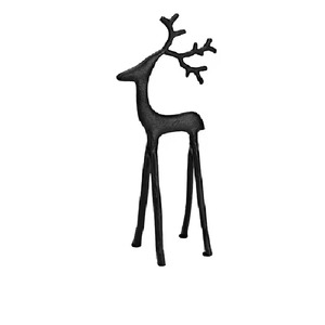 Estatuilla de animales de metal Reno Navidad decorativo caramelo cuenco estante y Decoración de mesa Material de alta calidad precio de fábrica usado - Product Image 3