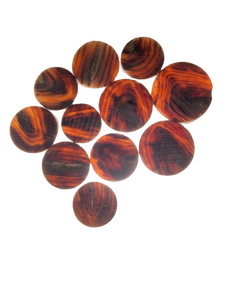 Botones de Cuerno de Búfalo Naturales de Alta Calidad, Redondos y Planos, Lavables, con Lentejuelas Reales, para Prendas, Camisas, Trajes, Exportados por Falak World - Product Image 2