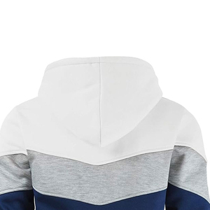 Sweat à capuche en polaire pour homme de haute qualité avec logo personnalisé, respirant, pull-over, streetwear, tendance - Product Image 4