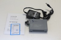 Fiber optik alıcı/verici 20km tek modlu Fiber Ethernet medya dönüştürücü 10/100/1000M Adaptivity POE 20km MilesSC arayüzü harici güç
