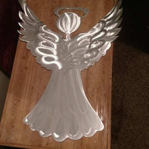 Ángel colgante de Metal de alta calidad, adornos navideños, decoración de árbol hecha a mano, decoración tradicional para la casa, adorno de Ángel - Product Image 5