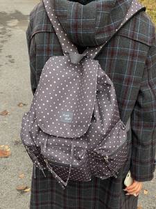 <b>Simple</b> Cloth Women <b>Backpack</b> High Appearance Korean Fashion 2025 Winter Versatile For College Students Daily Class Use - Product Image 5