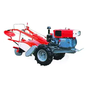 Tractor para caminar agrícola de dos ruedas de 18hp Mini tractores de 25hp Tractor de dos ruedas Arados Accesorios de arado