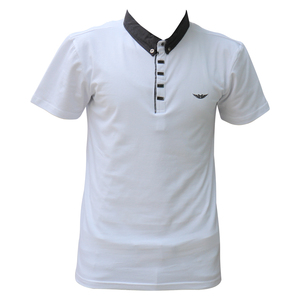 Polos de estilo informal para hombre, ropa de calle de verano de algodón bordada con logotipo personalizado, camisetas de Polo de Golf para hombre - Product Image 2
