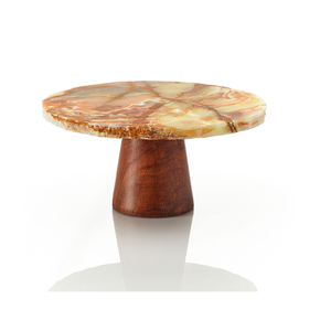 Soporte de madera para Tartas hecho a mano, personalizado, decoración para fiesta de boda, servidor de tartas, precio barato - Product Image 2