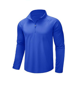 Oem Odm Sublimación Protección solar Poliéster Ropa de pesca Hombres Manga larga Malla Uv Camisas de pesca Ropa de entrenamiento Ropa de hombre - Product Image 5