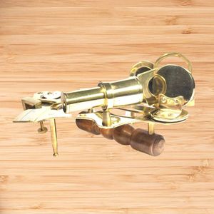 เครื่องมือนำทางทะเลทองเหลืองโบราณโบราณแบบย้อนยุคสำหรับนักสะสมกะลาสีเรือและของตกแต่งทางทะเล - Product Image 4