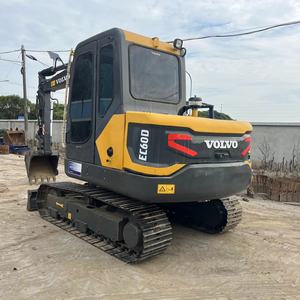 Mini-excavatrice Volvo EC60D 6 tonnes, équipement de construction d'occasion à vendre, mini-excavatrices Volvo d'occasion, Volvo EC50, EC55, EC60 en stock - Product Image 1