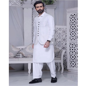 Hiver 2023 Hommes Shalwar Kameez Robe/Nouvel arrivage de haute qualité à la mode Salwar Kameez pour les robes de créateurs indiens et pakistanais - Product Image 5