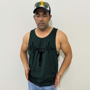 New Arrival Custom Logo Printed Gym Tank Top Men Wholesale Sportswear Apparel Washed Technique Custom <b>Slim</b> Fitness 3D Workout - Product Image 1