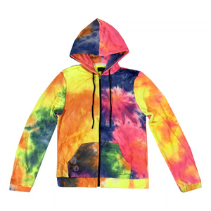 Facile à porter imprimé Sublimation survêtement cravate teinture respirant léger 100% coton tendance cravate teinture femmes survêtement - Product Image 2