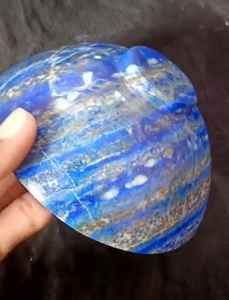 Vente en gros de lapis-lazuli naturel de qualité A1 en agate, grand bol en pierres précieuses, artisanat, décoration Hpme, accessoires de cuisine de guérison - Product Image 3