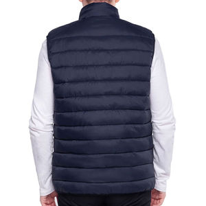 MOVA TEXTILES Gilet bouffant coupe-vent sans manches pour hommes Bonne qualité 100% Polyester Coton Toile Rembourrage Veste coupe-vent - Product Image 5