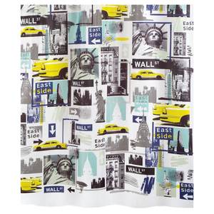 Colección Spirella Big Apple, Cortina de Ducha Textil 180 x 200, 100% Poliéster, Multicolor - Product Image 1