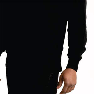 Popular Factory Men's Oversized Pullover Hoodie Custom Heavyweight 100% Cotton Black Blank Fleece Sudadera Winter Print - Product Image 6