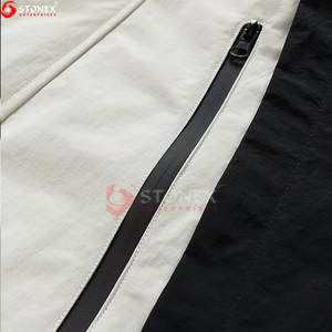 Best Quality Men's Canvas <b>Windbreaker</b> Jacket New Fashion Lightweight Full Sleeve Zipper Hooded Collar Waterproof Breathable - Product Image 5