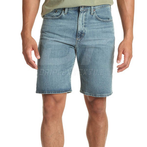Service de gros OEM Custom Made Jeans Shorts pour hommes Nouvel arrivage de shorts en jean pour hommes avec marque privée - Product Image 1