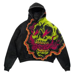 Cotton <b>Fleece</b> Baggy <b>Hoodie</b> and Sweatpants Set <b>Men</b> Tracksuit Blank <b>Oversize</b> Sweatsuits Tracksuits <b>Men</b> - Product Image 6