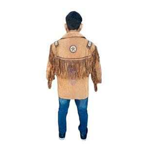 2024 Street Wear Design Unique vêtements d'hiver épaississement chaud veste chauffante col rabattu hommes Cowboy vestes - Product Image 2