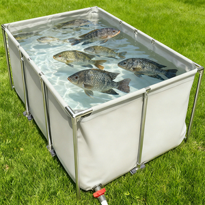 Piscine intégrée tout-en-un avec cadre en acier inoxydable, toile imperméable, pompe à air intégrée, filtre, température extrême, portable, durable, personnalisable pour - Product Image 2