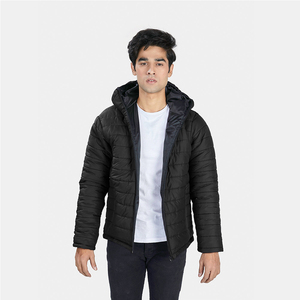 Veste d'hiver en duvet pour homme, vêtement de styliste blanc surdimensionné avec logo personnalisé - Product Image 1