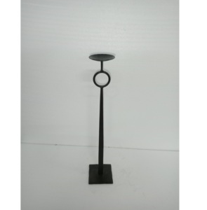 Metal <b>Candle</b> Holder Black Color Christmas Edition Adds Nordic Refinement to Home Handmade Eco-Friendly Design Sophistication - Product Image 1