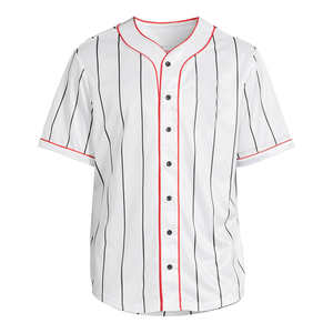 Vente en gros uniforme de maillot de baseball de haute qualité imprimé par sublimation de maillot de baseball personnalisé - Product Image 4