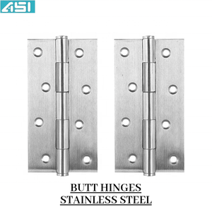 Proveedor de bisagras a tope Tamaño de color personalizado Puerta pesada 2bb Rodamiento de bolas Bisagra de puerta de acero inoxidable para puerta comercial al por mayor - Product Image 1