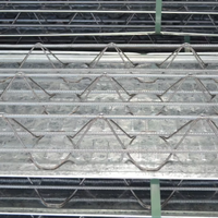 Barres de treillis en acier galvanisé de qualité supérieure 0,5 mm 1,2 mm pour la construction de bâtiments à ossature métallique – Vente en gros
