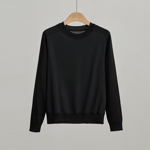 เสื้อสเวตเตอร์ไหมพรมคอเต่า แขนยาว ทรงหลวม สไตล์ลำลอง สำหรับผู้หญิง คุณภาพดีที่สุด ผลิตจากผ้าฝ้าย 100% รับสกรีนโลโก้ตามแบบ สำหรับฤดูหนาว - Product Image 5