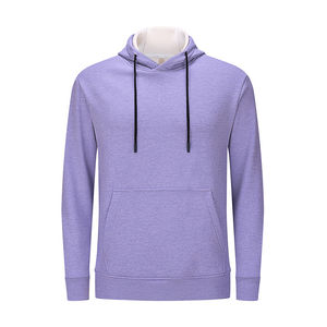 Quick Dry Custom high Quality Breathable Men's fitness Hooded sport <b>hoodie</b> with thick round neck winter pullover <b>fleece</b> <b>hoodie</b> - Product Image 2