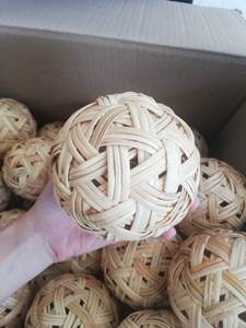 Usine directement vente décoration maison boule de rotin/guirlande lumineuse de noël-Vente en gros boule de rotin bio du Vietnam - Product Image 3