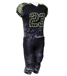Conjuntos Deportivos de Fútbol Americano Personalizados por Sublimación, Unisex, de Algodón, Talla Grande XL, Transpirables, de Secado Rápido, con Estampado - Product Image 4