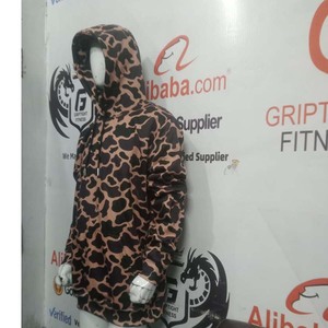 Sudadera con Capucha de Camuflaje Duck Camo IND para Hombre, 80% Algodón y 20% Poliéster, Sudadera con Capucha Gruesa - Product Image 3