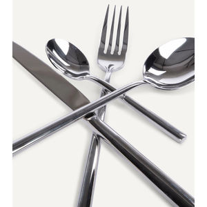 Juego de Cubiertos de estilo bohemio, cuchillo de Metal, tenedor, cuchara, juego de cubiertos de acero inoxidable con mango único, juego de cubiertos de acero con espejo - Product Image 6