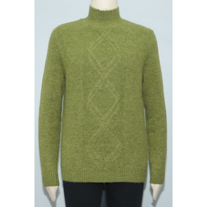 Pull à col rond à manches longues en coton biologique tricoté sur mesure OEM Anti-rides Séchage rapide Doux Chaud Respirant Coupe régulière Homme - Product Image 4