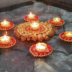 ที่ใส่เทียนทีไลท์โลหะหรูหราทันสมัยสำเนียงการตกแต่งสำหรับงานแต่งงานงานเฉลิมฉลองบ้านสำนักงานและการตกแต่งภายใน - Product Image 5