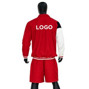 Conjunto de 2 Piezas de Camiseta Polo de Poliéster y Nailon Personalizada de Prince Industry, Pantalones Cortos Deportivos para Hombre, Corte Holgado, Conjunto Corto de Verano - Product Image 5