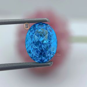 Corte ovalado 1ct a 10ct Joyería de diamantes sueltos americanos Color raro único CZ Diamantes Corte radiante Efecto triturado de hielo - Product Image 3