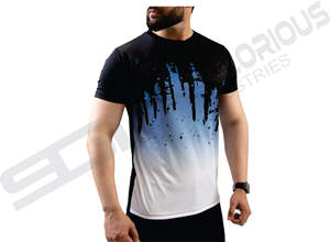 Camisas de sublimación 100 poliéster Almacén de EE. UU. Venta al por mayor Camisetas de algodón de poliéster en blanco para camisetas de sublimación - Product Image 2