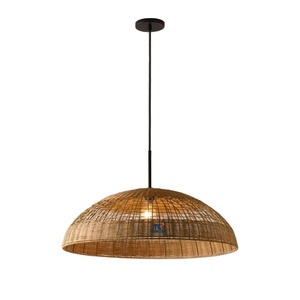 โคมไฟหวายสานสำหรับตกแต่งบ้านจาก Thanh Cong - Product Image 1