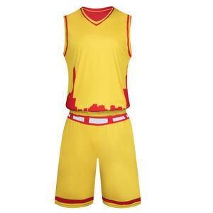 Uniforme de basket-ball unisexe personnalisé de haute qualité, sublimation, logo personnalisé, motifs imprimés, 100% polyester, vêtements de sport respirants - Product Image 2