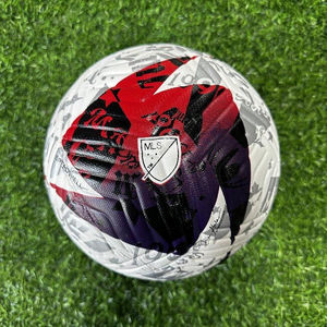 Equipo jugando diseño personalizado impresión Logo balón de fútbol hecho a medida mejor calidad promocional balón de fútbol - Product Image 6