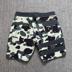 Shorts de Baño para Hombre, Camuflaje, Secado Rápido, Cintura Media con Cordón, Casuales, para Surf, con Bolsillos - Product Image 2