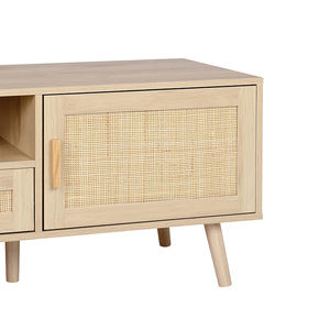 Mueble de ratán para <span class=keywords><strong>TV</strong></span> soporte de <span class=keywords><strong>TV</strong></span> moderno con puertas de ratán - Product Image 4