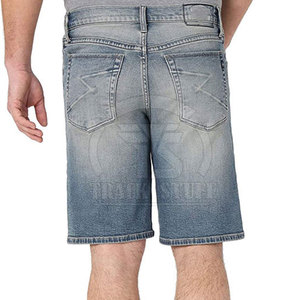 Pantalones Cortos de Mezclilla para Hombre, Estilo Nuevo, Hechos a Medida, Precio Económico, Color Sólido, Transpirables, Ligeros, 100% Algodón, Ecológicos, de Secado Rápido - Product Image 4